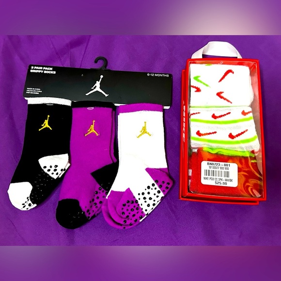 nike and jordan Other - Baby socks bundle
